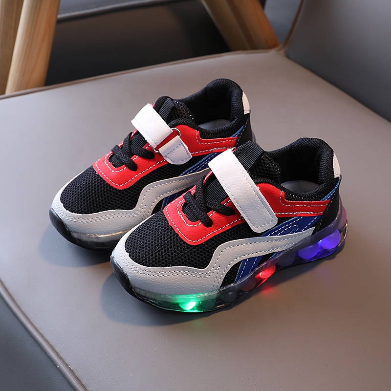 Children Light Sport Shoes Baby Kids Led Flashing 