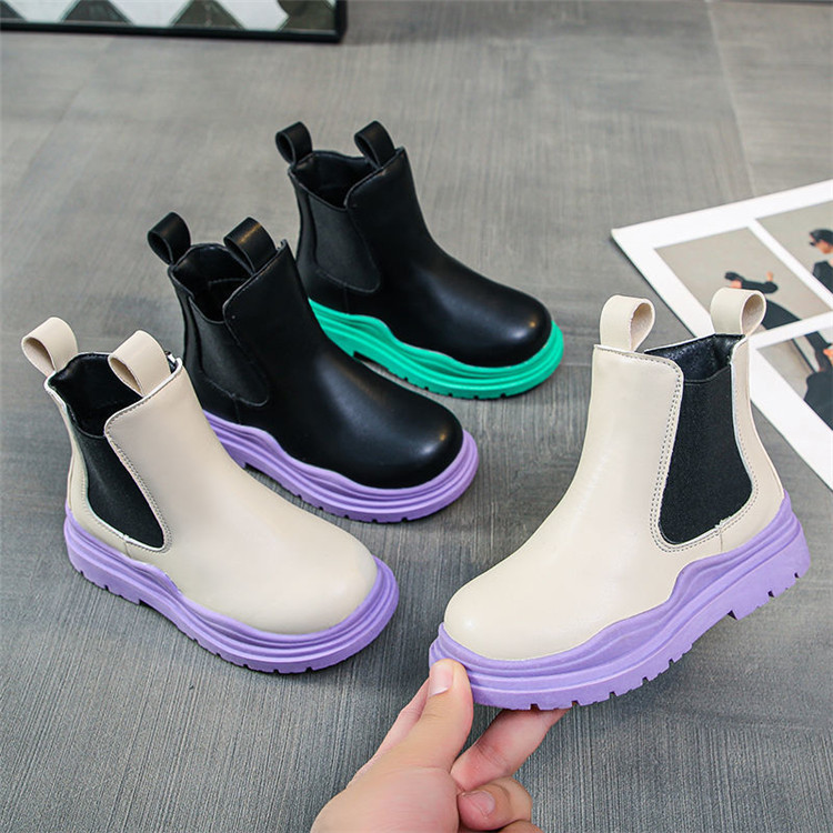 Fashion Solid 2021PU Leather Waterproof Fleece Pla