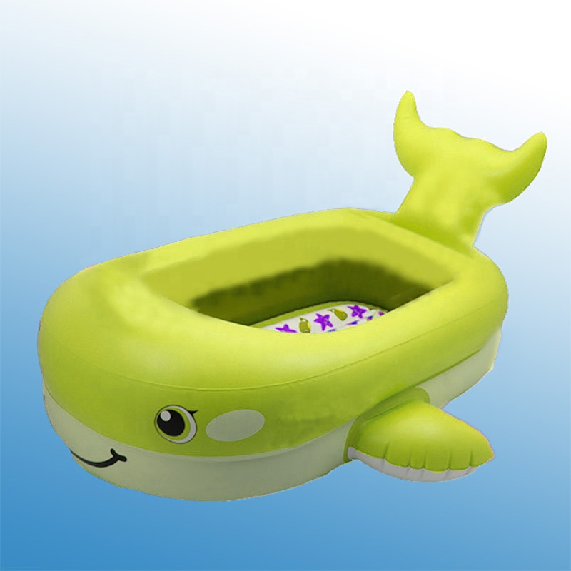 hot sale inflatable cartoon whale spa inflatable baby bathtub pool