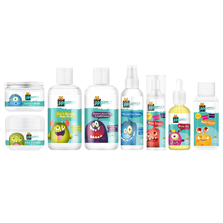 OEM private labels 250ml 2in1 baby shower gel body