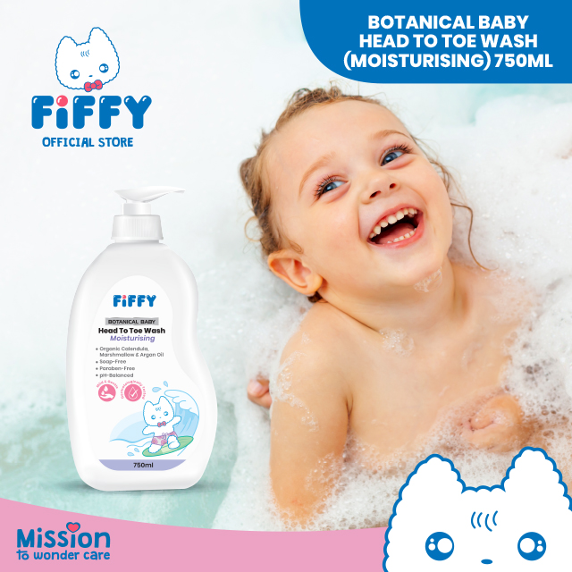 FIFFY Baby wash baby shower gel 2 in 1 baby bath (