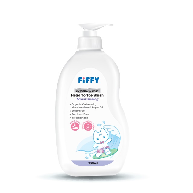 FIFFY Baby wash baby shower gel 2 in 1 baby bath (