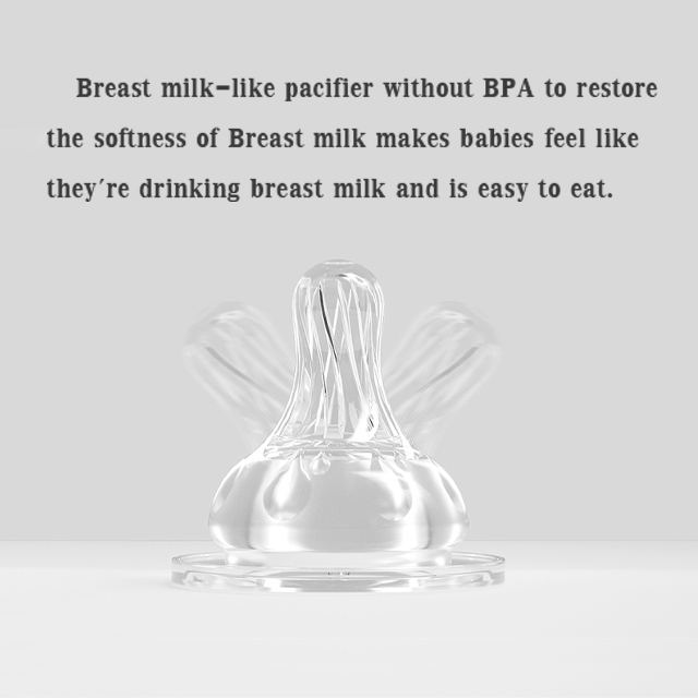 MIMIPAPA BPA Free Baby Feeding Bottles Milk Feeding Bottle for Babies Wide Neck Glass Green Box Pack