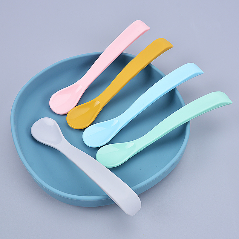 baby feeding dinnerware sets Children Silicone Tableware bowl with lid and Spoon baby bowl kids bowl
