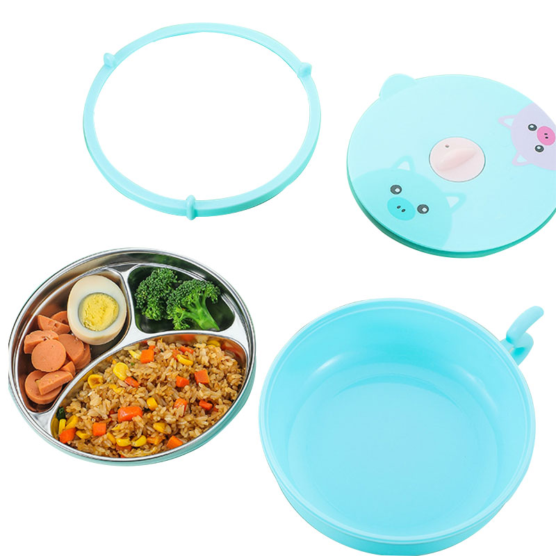 children tableware set Cartoon Design Food Contain