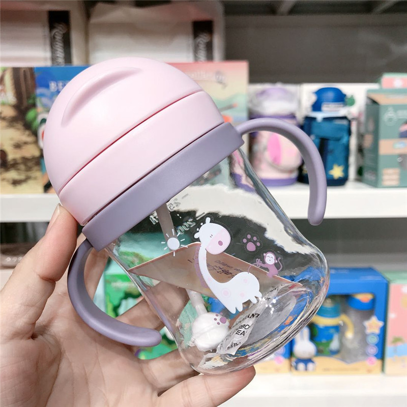Cartoon Baby Feeding Bottle Infant Children Drinki
