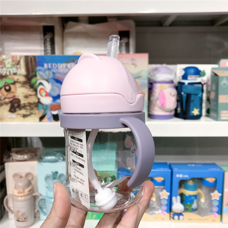 Cartoon Baby Feeding Bottle Infant Children Drinki