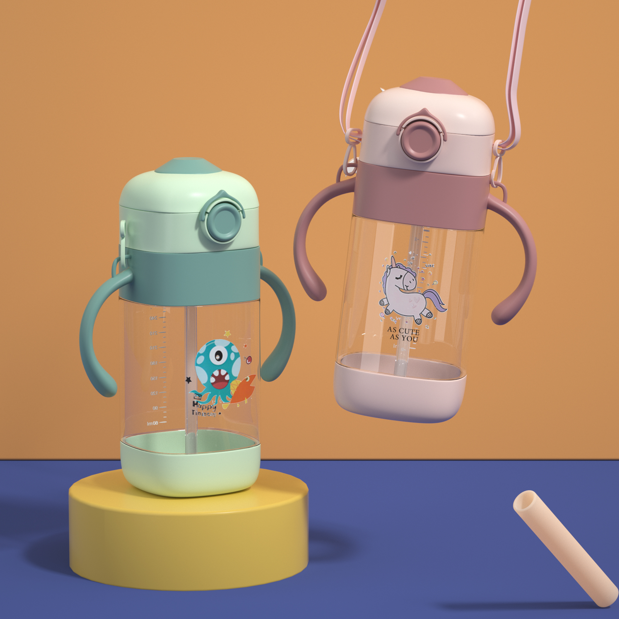 Amiami Eco-friendly Baby Milk Feeding Bottles Cust