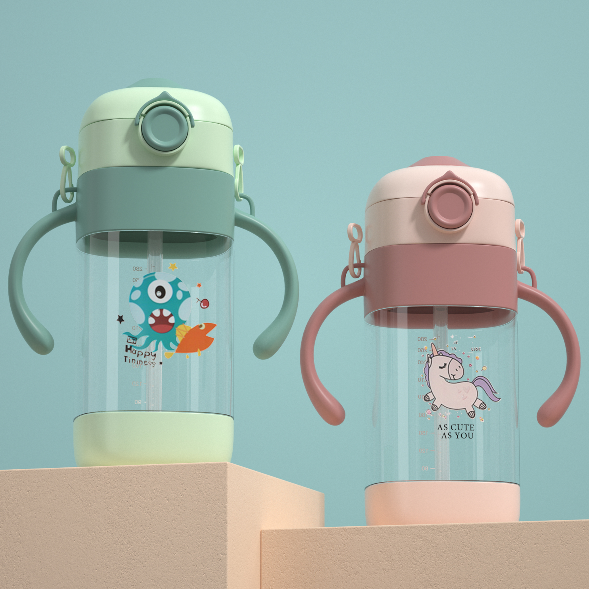 Amiami Eco-friendly Baby Milk Feeding Bottles Cust