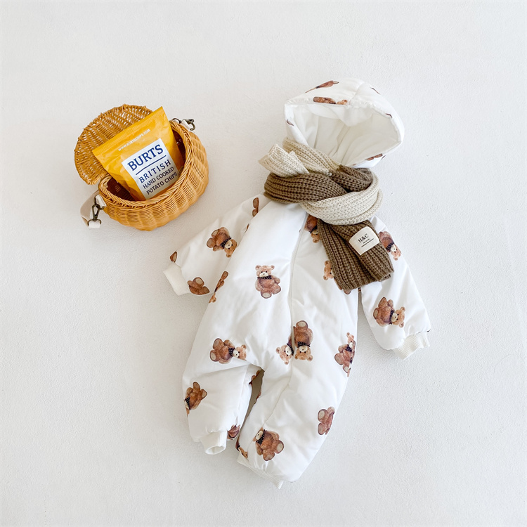 baby clothes plus velvet padded pressed cotton con