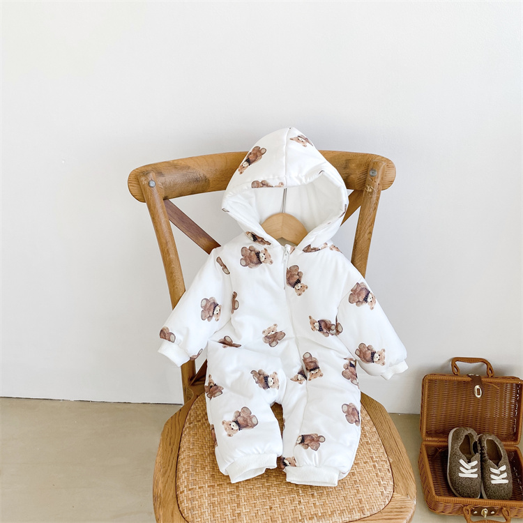 baby clothes plus velvet padded pressed cotton con