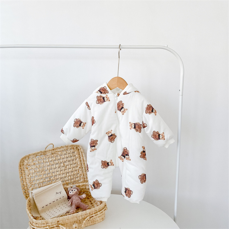 baby clothes plus velvet padded pressed cotton con