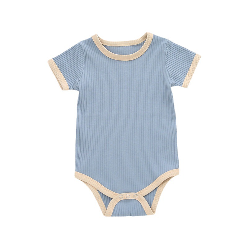 Summer new baby triangle bag fart clothes cotton t