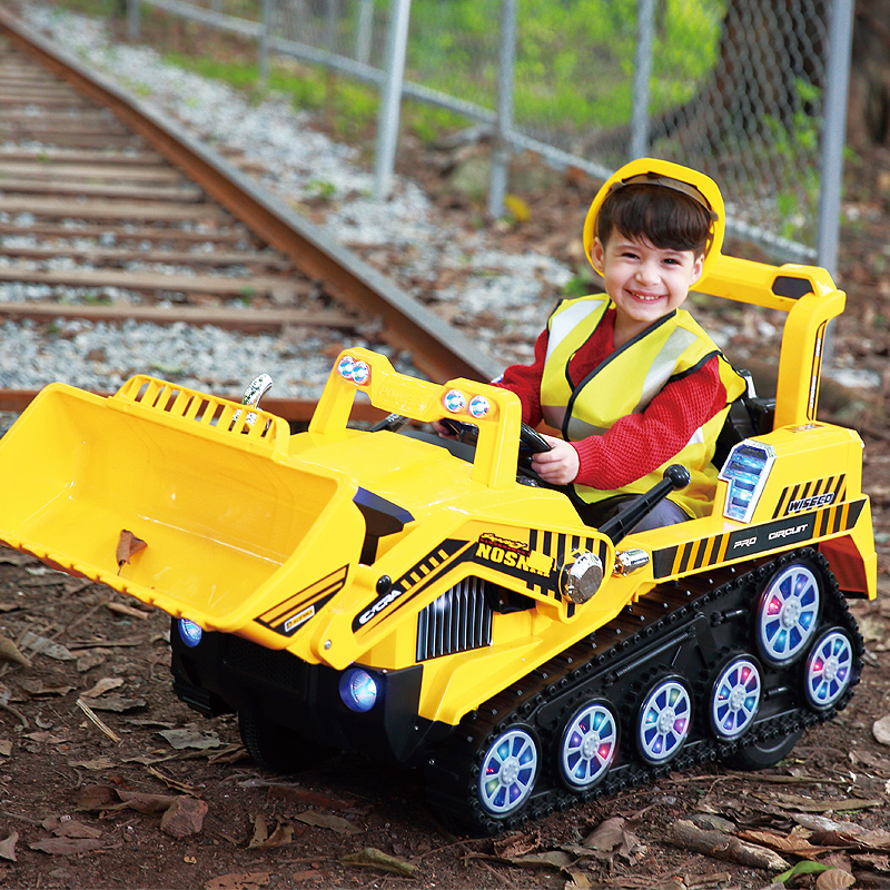 New OEM supplier rechargeable Bulldozer Boy/Kids r