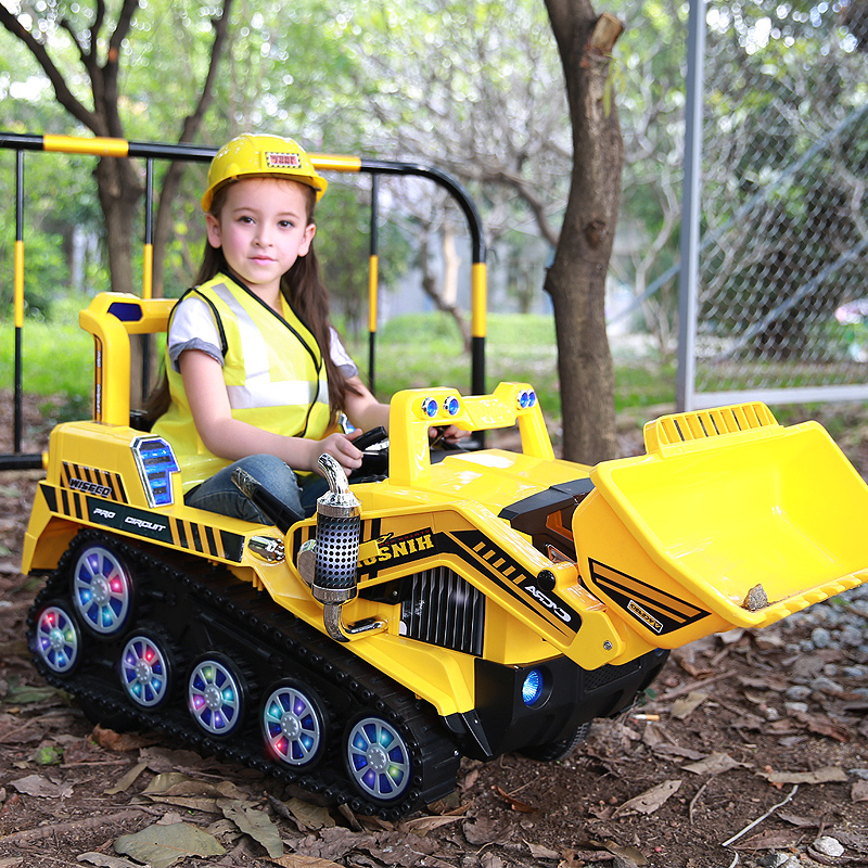 New OEM supplier rechargeable Bulldozer Boy/Kids r
