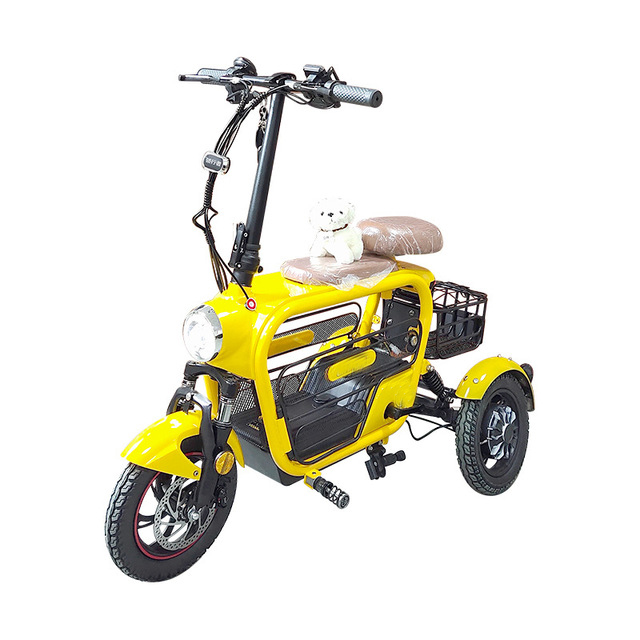 Parent-child electric bicycle mother baby bike ladies 12 inch kids city lithium 48V 250W  power fold