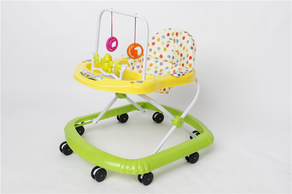 Hot model with simple music toy baby walker