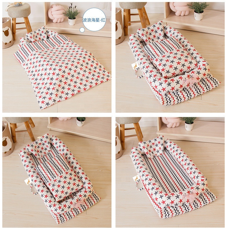 Amiami Newborn Crib Bed Set Infant Bed Baby Nest W