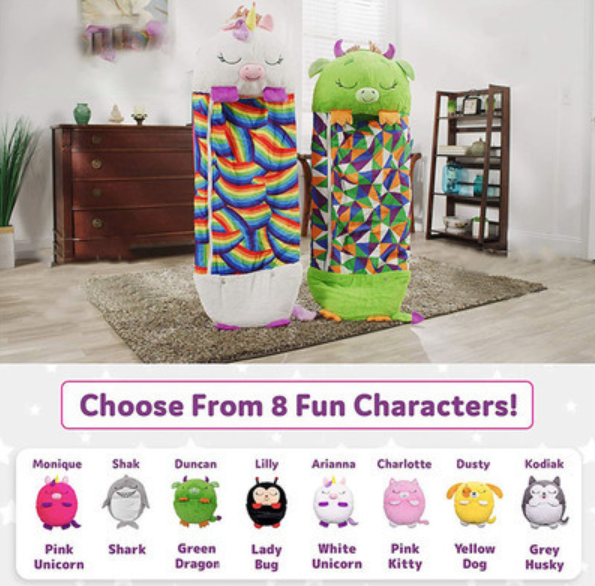 Hot sale soft plush vacuum package kids pillow & s
