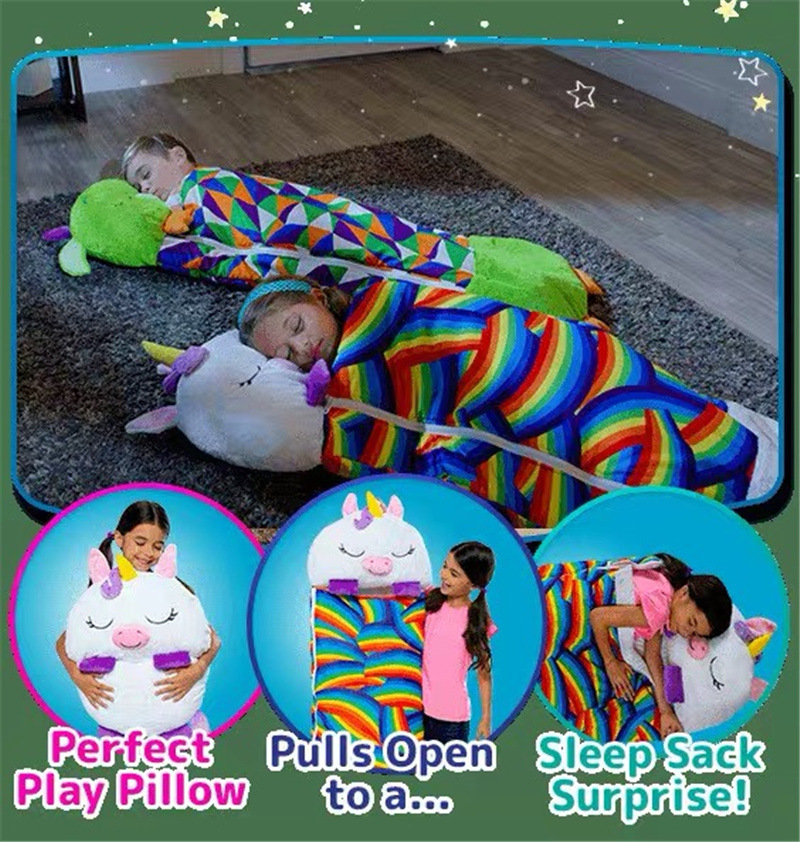 Customized Cartoon Animal Children Kids Plush Slee