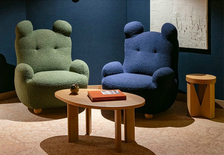 Modern Mother Bear Armchair Cute Bear Chair