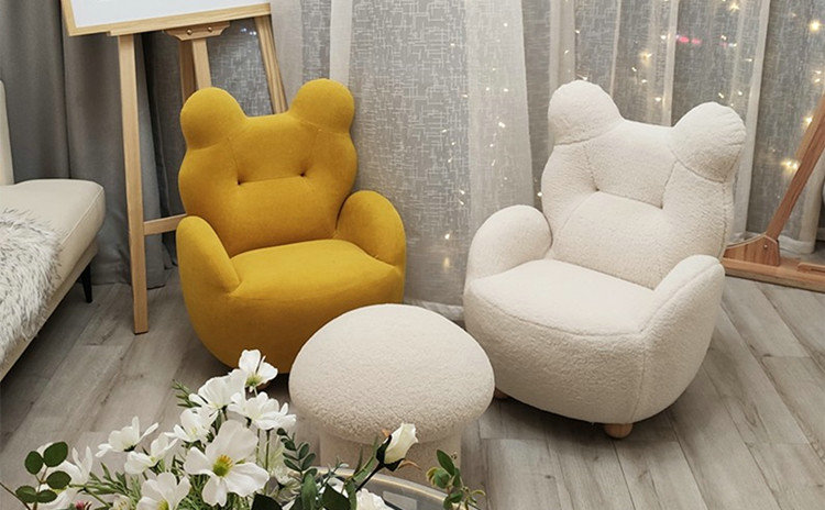 Modern Mother Bear Armchair Cute Bear Chair