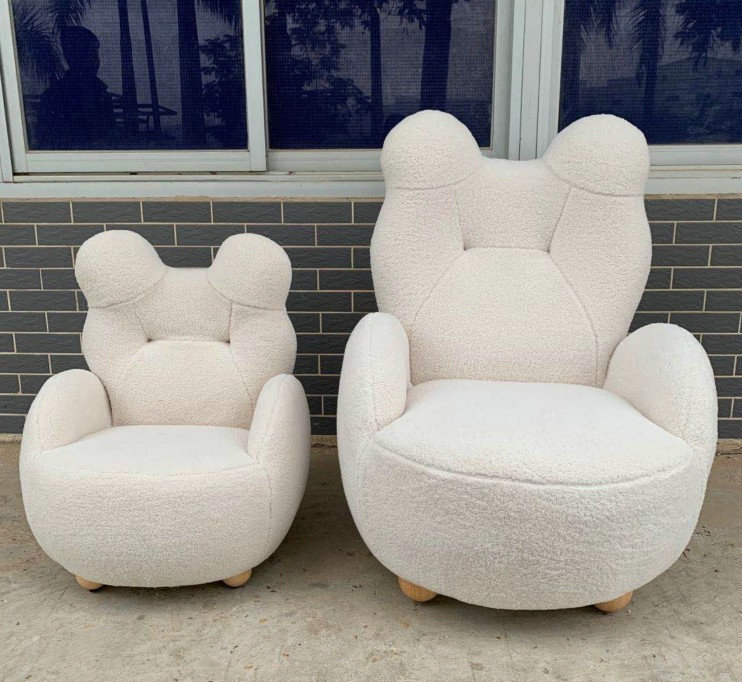 Modern Mother Bear Armchair Cute Bear Chair