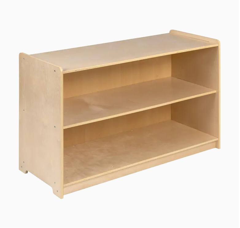 6 Compartment Wood Storage Cabinet Furniture For Toddlers Wood School Furniture For Nursery Baby