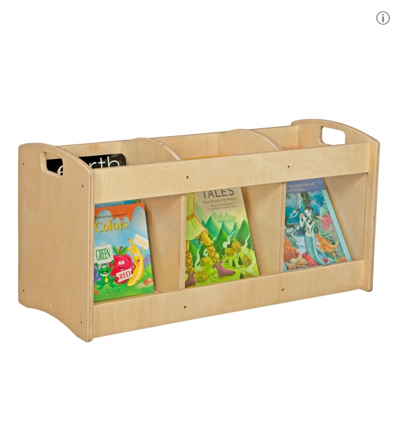 6 Compartment Wood Storage Cabinet Furniture For Toddlers Wood School Furniture For Nursery Baby