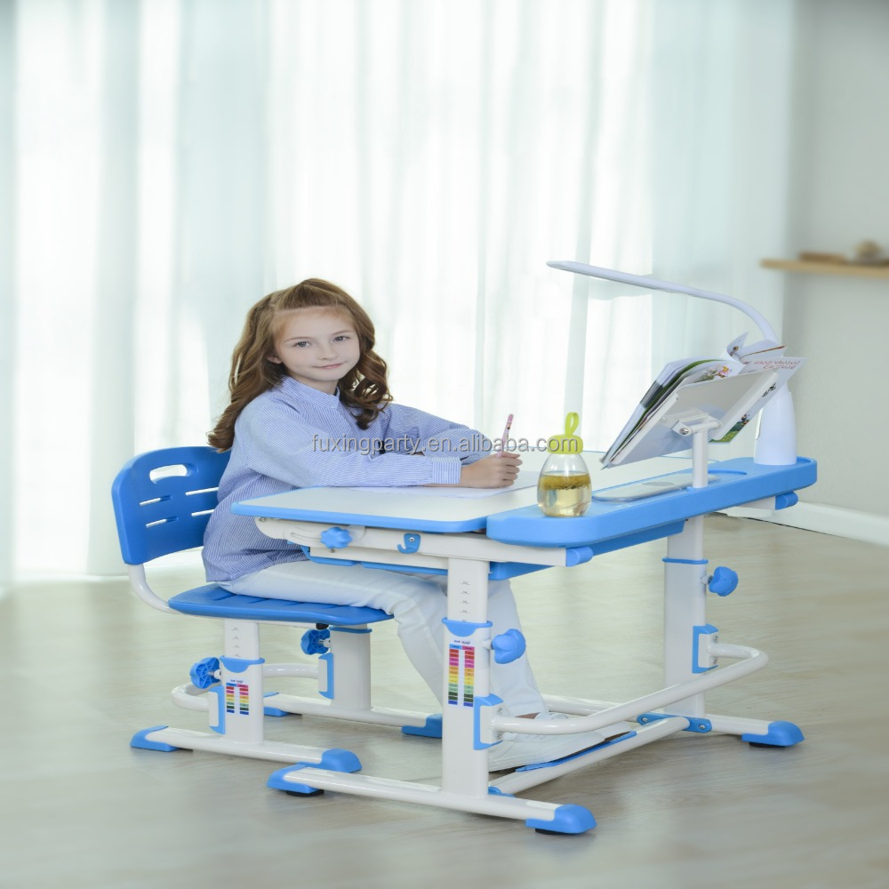 hot assemble study high quality desk ,kids change 