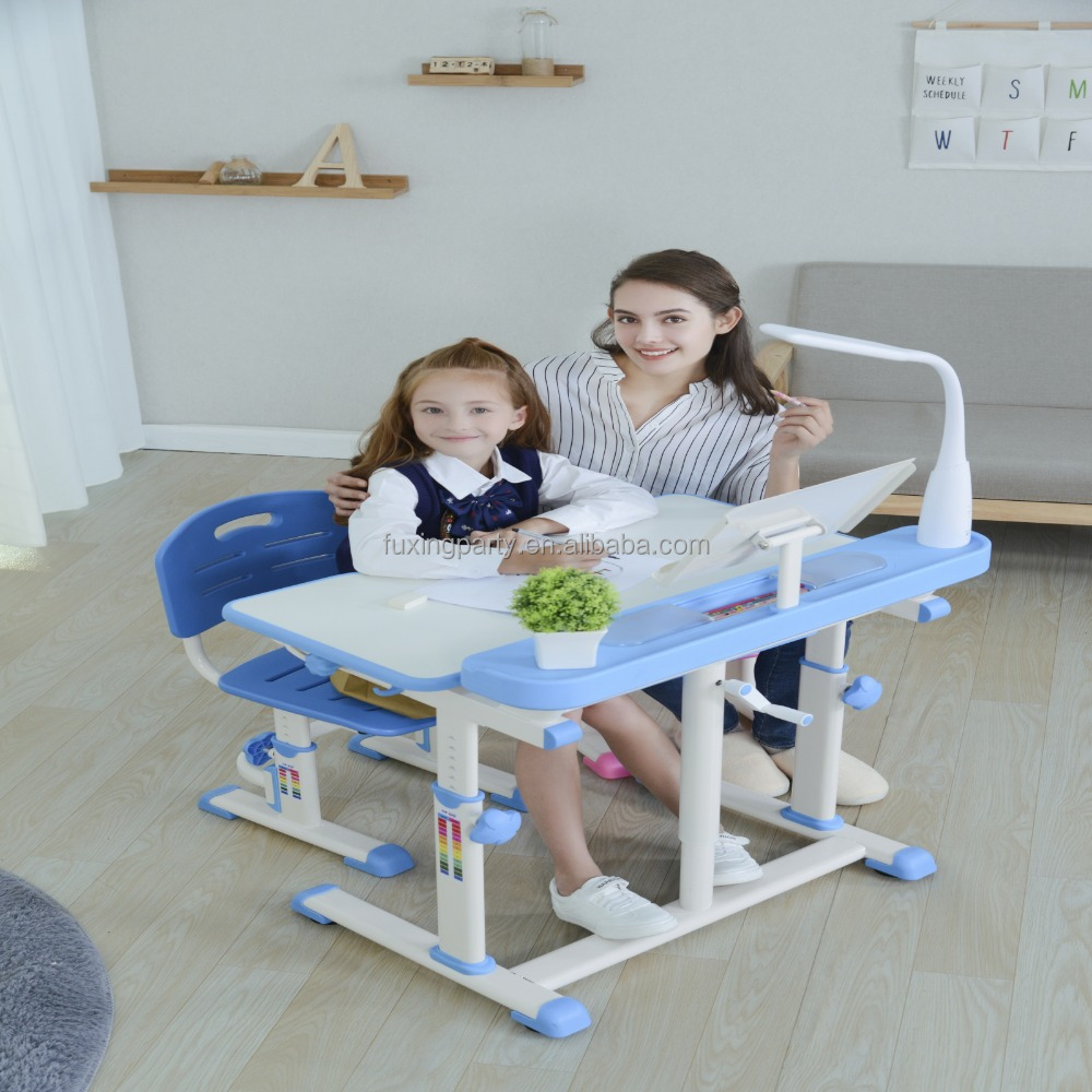 hot assemble study high quality desk ,kids change 