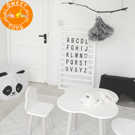wooden table and chair set for kids kids table and