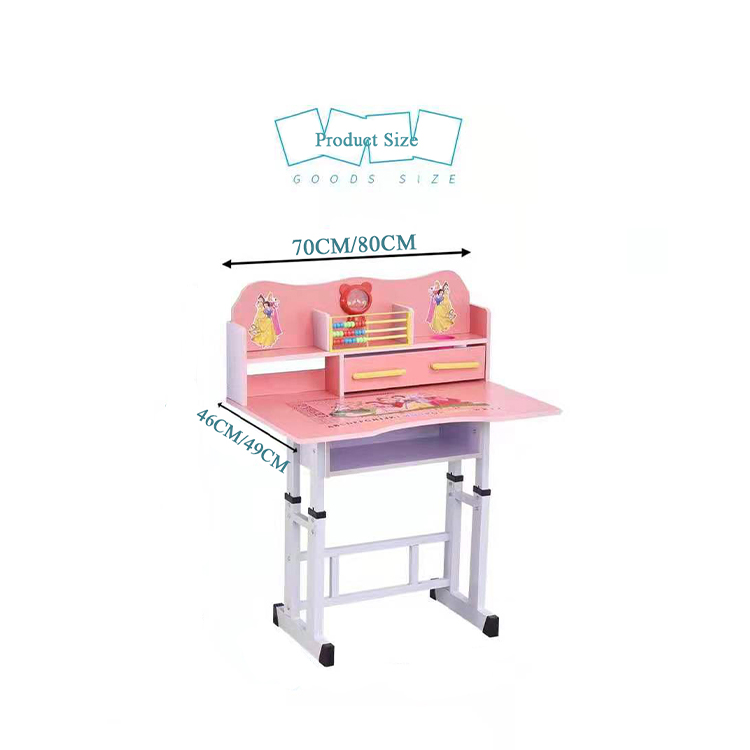cheap factory price children study table and chair