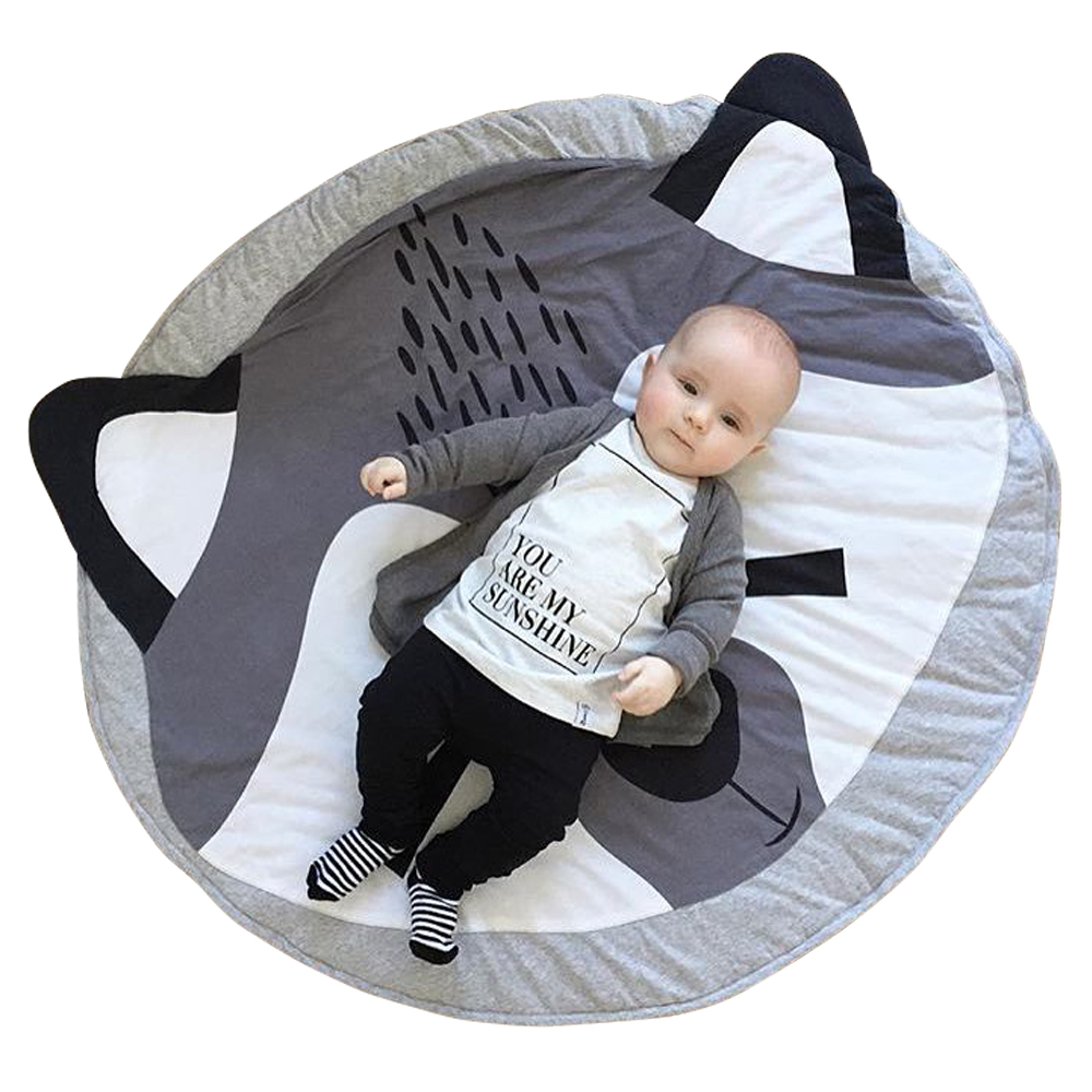 Cartoon Creeping Mat Baby Infant Playmat Blanket P