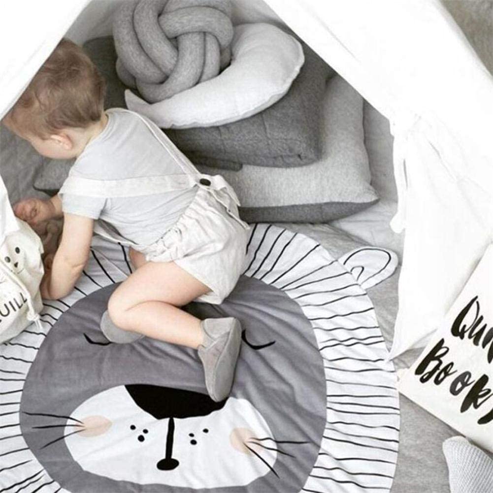 Anti-slip Cartoon Animal Baby Play mat Cotton Kids
