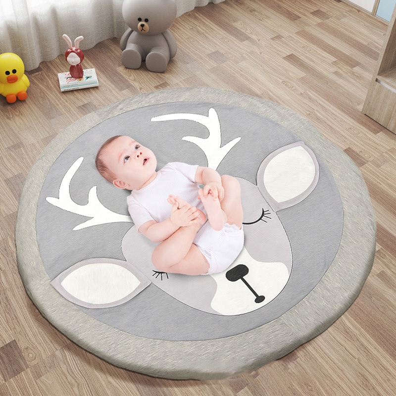 Cartoon Animal Soft Cotton Filling Playing Creepin