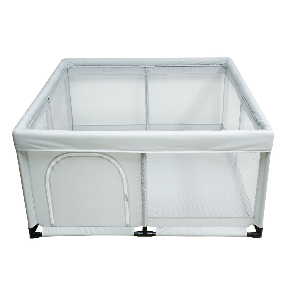High quality Folding Gray Portable Kids Playpen st