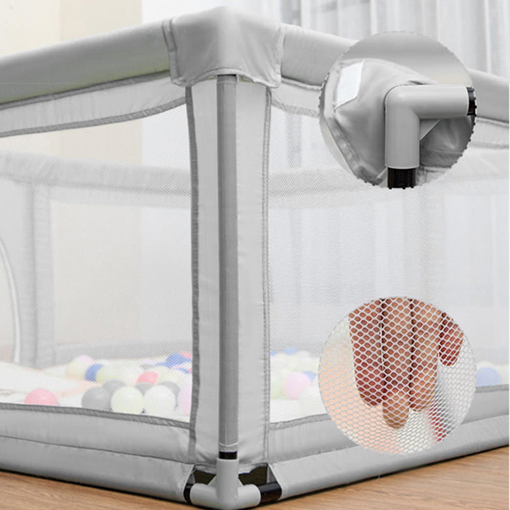 High quality Folding Gray Portable Kids Playpen st