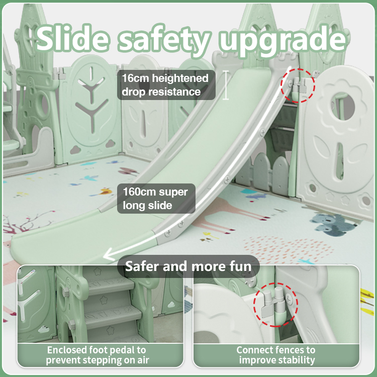 Children Play yard Indoor Kids Play Yard Pen Remov