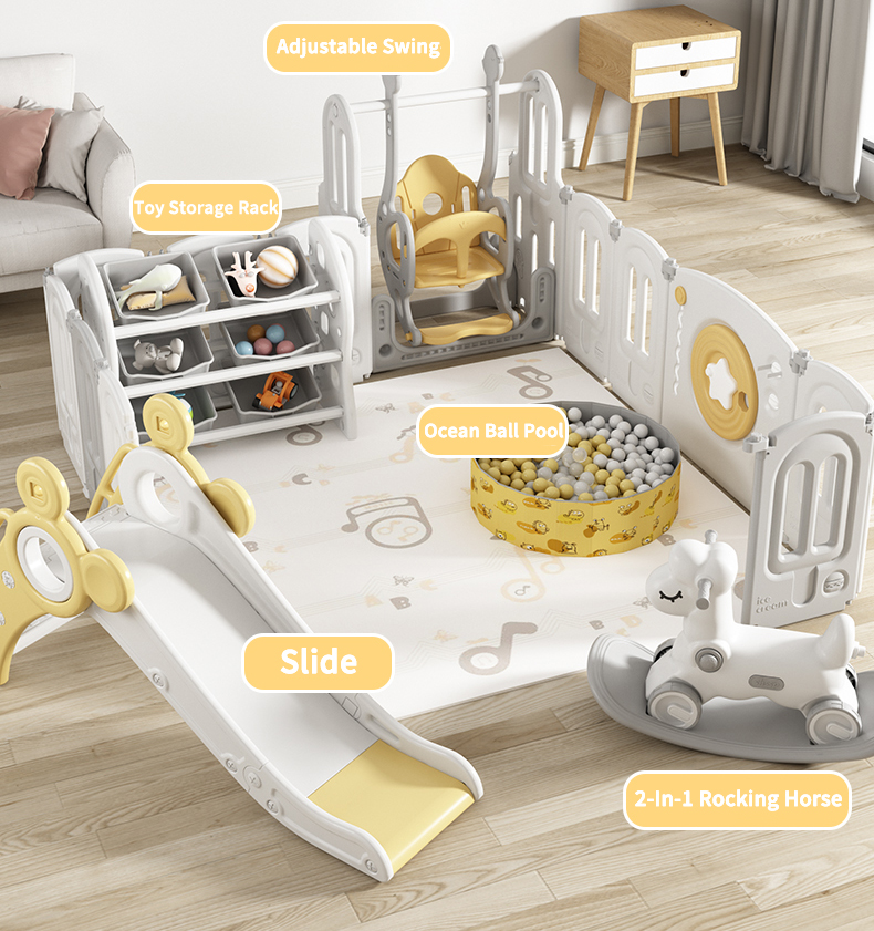 2022 Thicken Upgrade Playard Baby Playpen Fence Fo