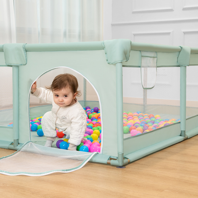 Baby Playpen Extra Large Infant Playard with Gates