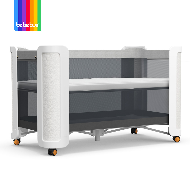 Dropshipping 3 In 1 Multifunctional Travel Foldable Mattress Cot Cribs For Baby