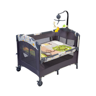 Crib baby basket baby bed splice child bed multifu