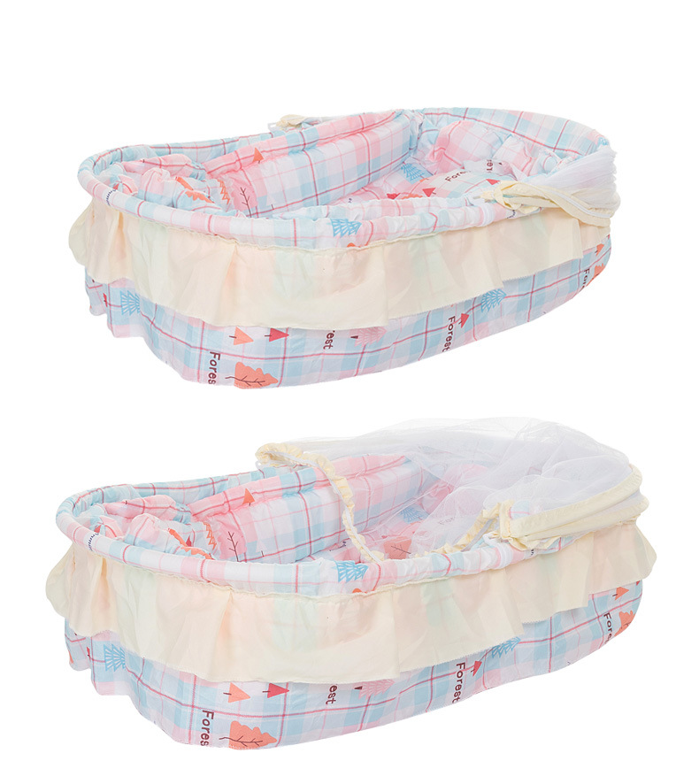 Foldable mosquito net baby crib with mosquito net 