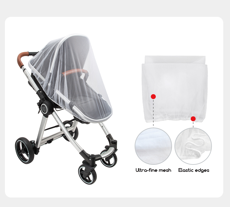 Baby Car Mosquito Pushchair Netting Cover Insect N