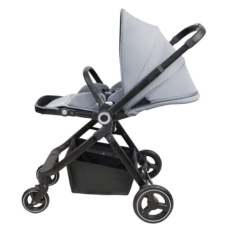 Aluminium frame baby stroller 3 in 1 baby buggy  luxury stroller for babies