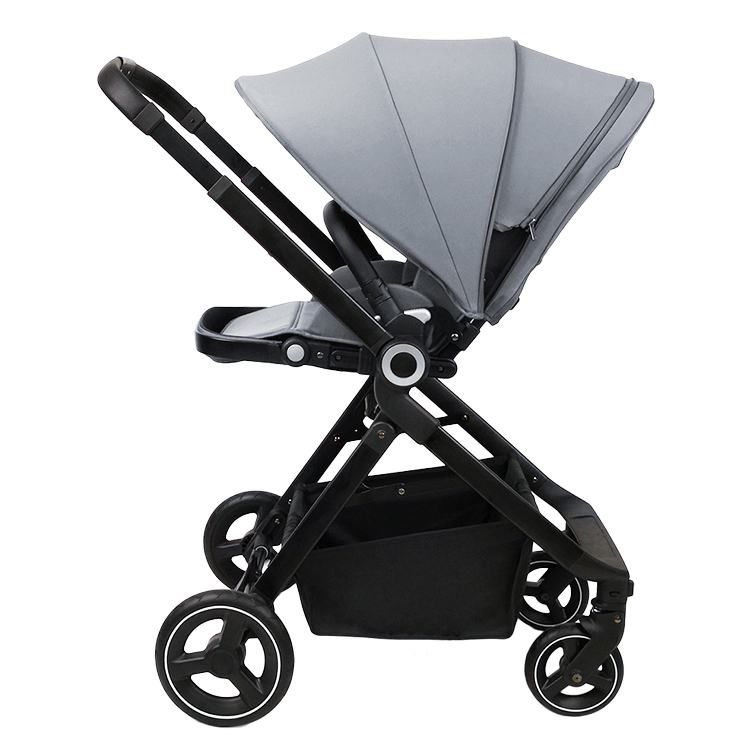 Aluminium frame baby stroller 3 in 1 baby buggy  luxury stroller for babies