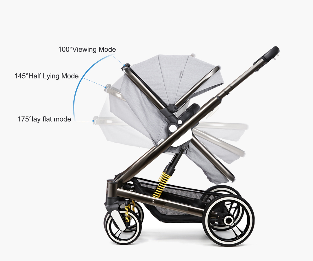 Baby Stroller  3 in 1 pram carriages Foldable poussette carrinho de coches para bebe kinderwagen Str