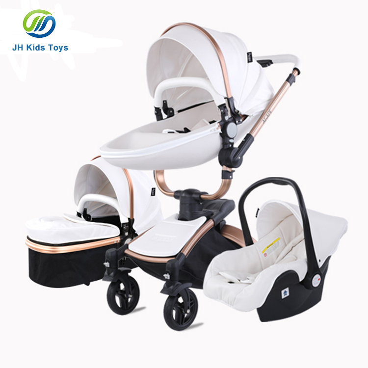 2019 high quality foldable baby carriage / high landscape mother baby stroller 3 in 1 China