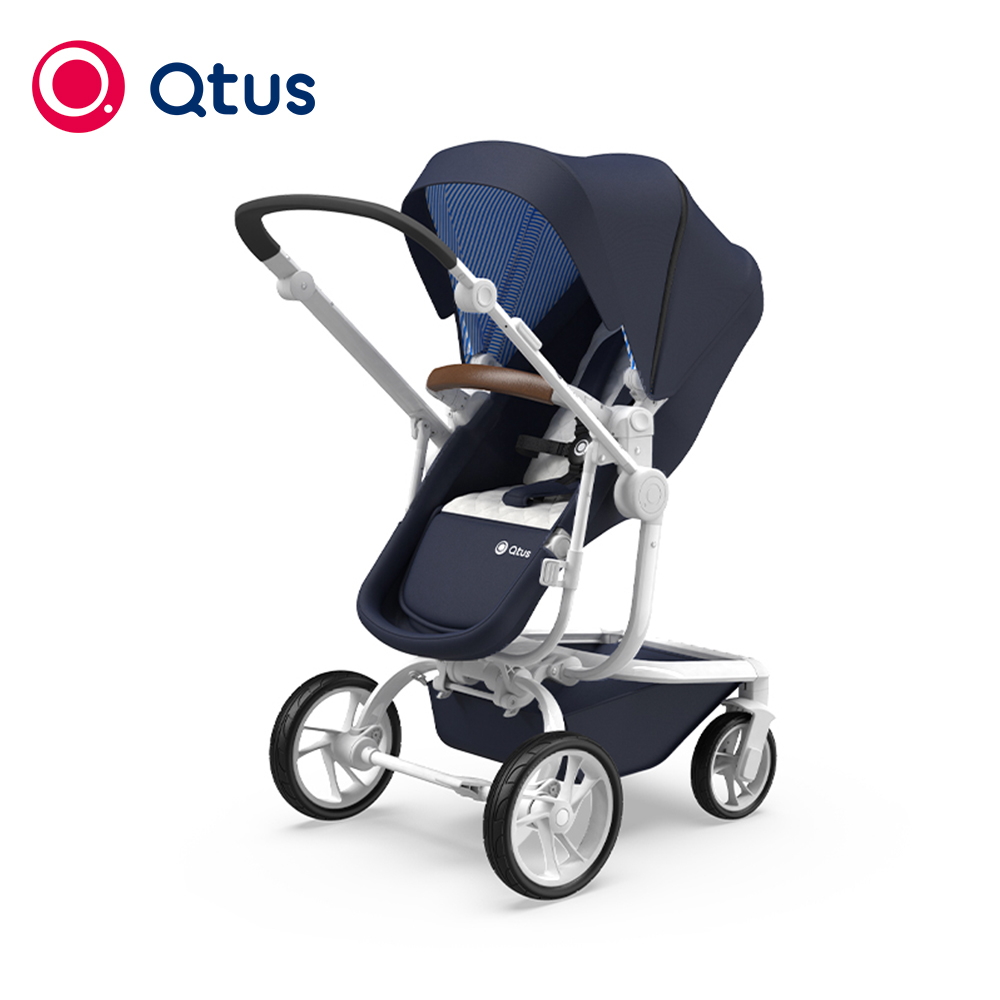 QTUS Spider, bebes llorenes baby, bike trailers, High landscape, All-terrain, EN1888, One-Handed Ste